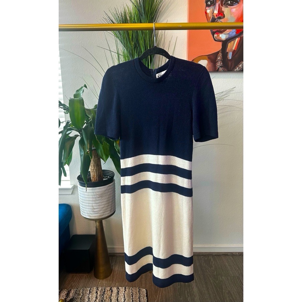 Vintage 1970s Adolfo for Neiman Marcus Knee Length Dress - Size 8